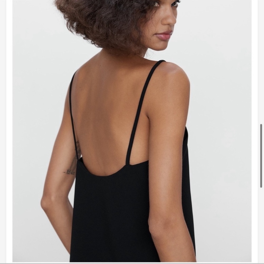 Zara Black Mini Dress - Picture 8 of 10